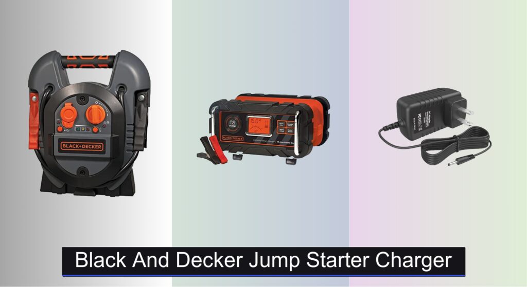 7 Best Black and Decker Jump Starter Chargers of 2025