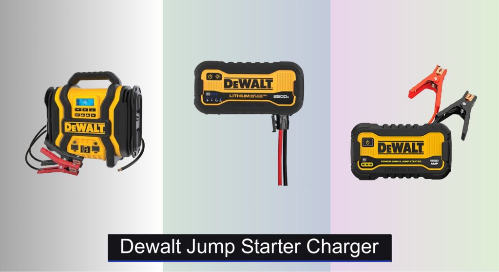 7 Best DeWalt Jump Starter Chargers of 2025